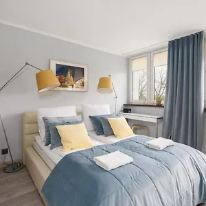 Apartament Turkusowa- Z Widokiem Na Korony Drzew Apartament Poznań